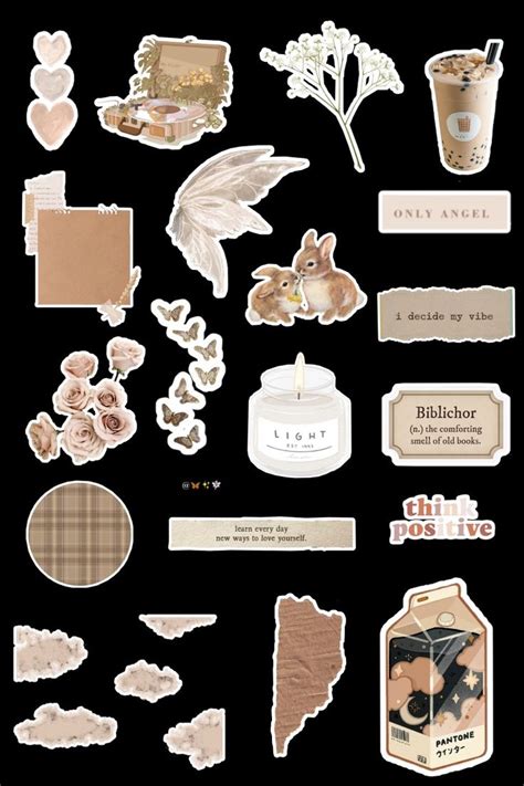 StIkEr MeSuM cokelat vintage banyak pilihan nominal — tenang tunggu update skin dijamin image 1