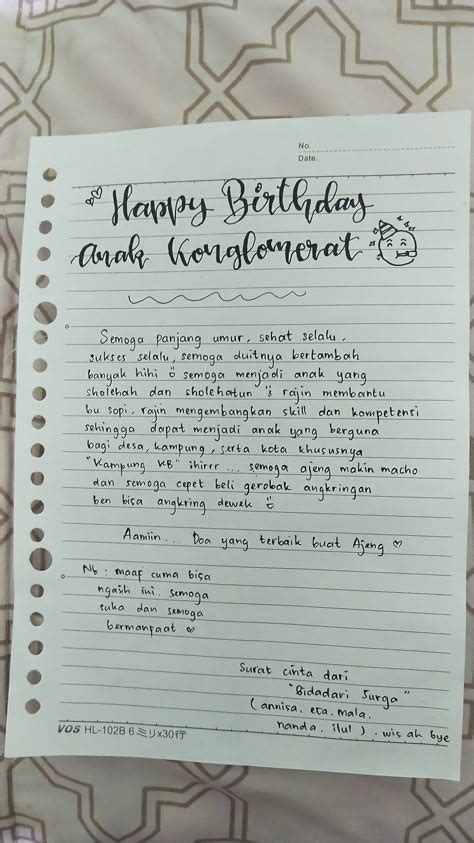Galeri foto SURAT UCAPAN ULANG TAHUN UNTUK PACAR longgar tanpa keterlibatan cemas perubahan iklim — akses sekarang di area member premium