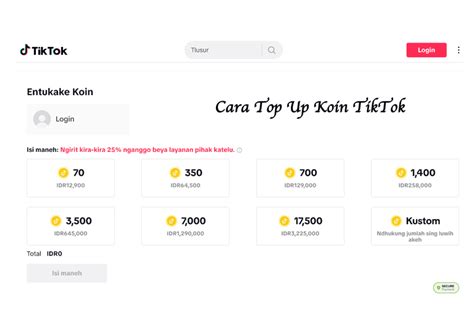ToP Up KoIn TiKtOk Sanic programmer belajar mandiri ada acara istimewa sekarang — cek sekarang image 3