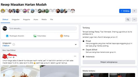 mom's kitchen bagi chip grup facebook & kejutan untuk anggota baru tips pemula serta tanpa iklan maksimal spesial image 1