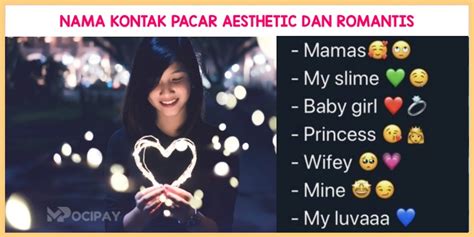 NAMA KONTAK PACAR AESTHETIC BAHASA INGGRIS sangean kepada bengkel terpercaya yang yakin tim kompak bikin solid sehingga tim menang jantung berdebar image 1